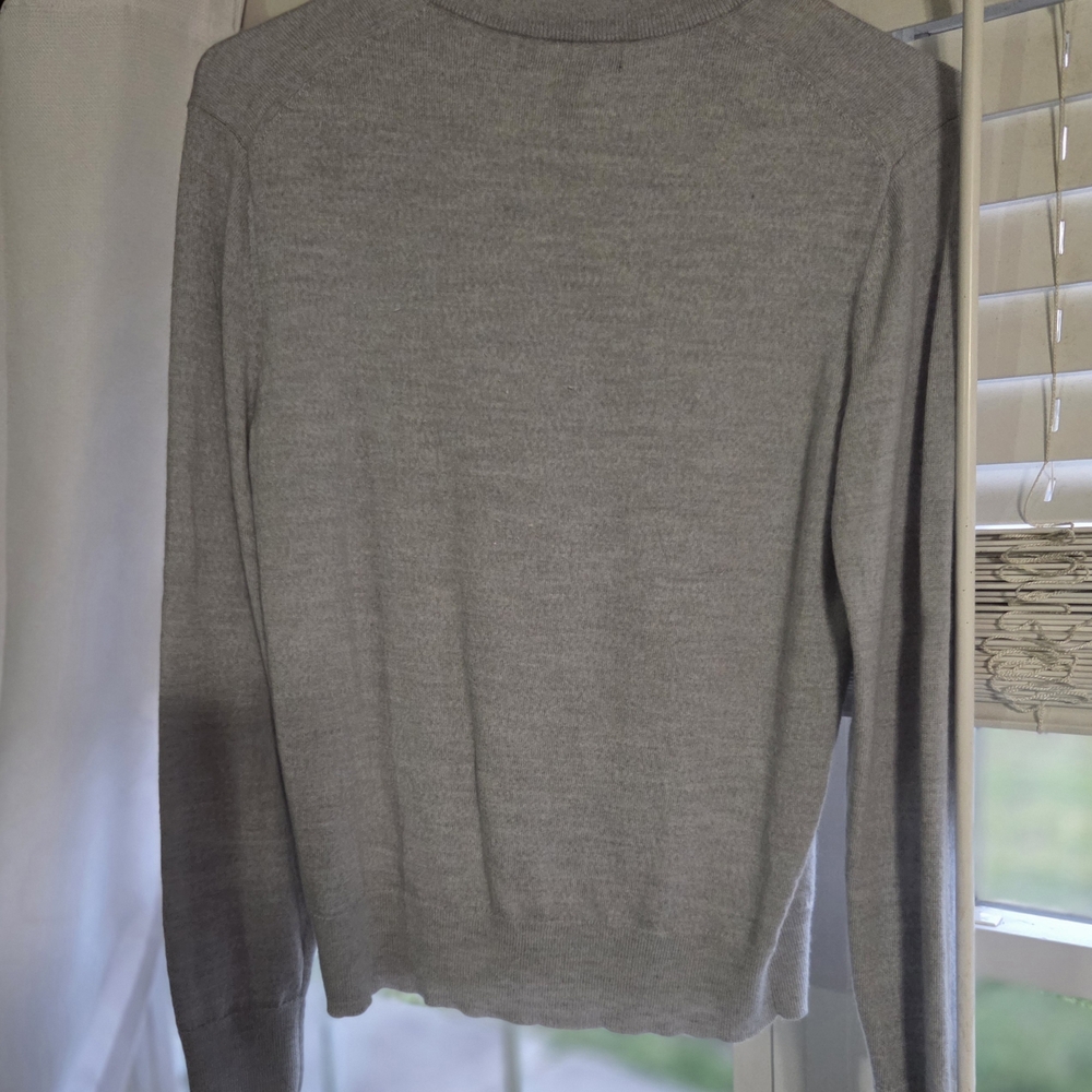 Banana Republic 100% Wool Half-Zip Sweater - Picture 2 of 4